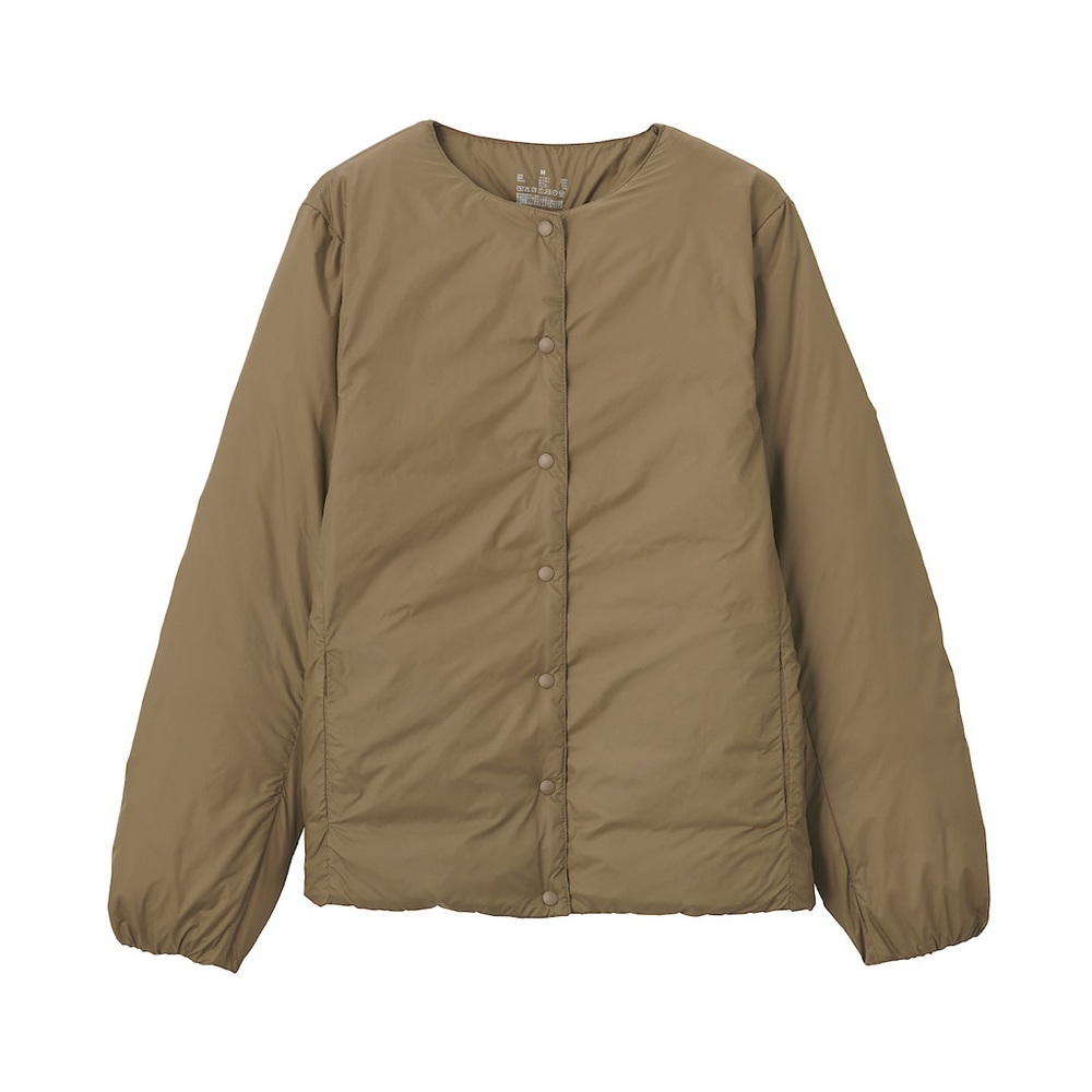 Lightweight pocketable Down jacket MOCHA BROWN
